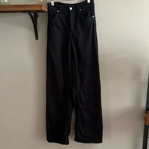 HM Divided black pants size 4